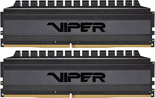 Patriot Memory Patriot Viper Blackout RAM Series DDR4 32GB (2 x 16GB) 3600MHz C19 Kit di Memoria Gaming XMP 2.0 Nero