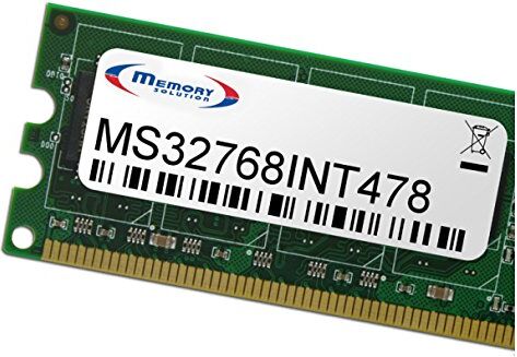 Memorysolution Memory Solution MS32768INT478 Memoria da 32 GB, 1 x 32 GB, 240-pin DIMM nero, verde