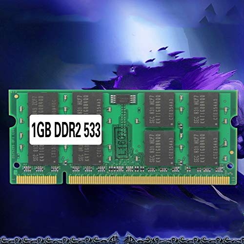 Tenglang Laptop Memory RAM SO-DIMM PC2-4200 DDR2 533MHz 200PIN 2GB / DDR2 PC2-4200 533MHz 200 Pin per Notebook (1G)