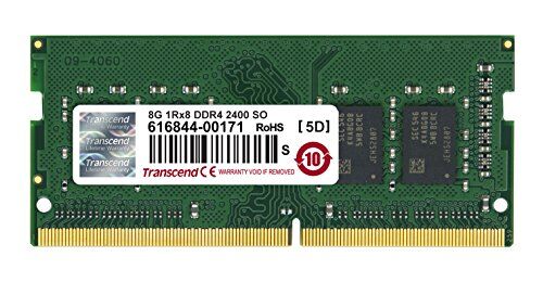 Transcend TS1GSH64V4B Memoria 8 GB DDR4 2400 MHz SO-DIMM 1Rx8 1.2 V