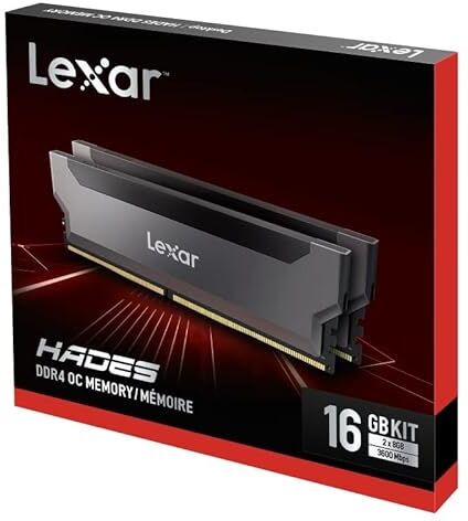 Lexar D4 16GB 3600-18 Hades Gaming HS K2 LEX