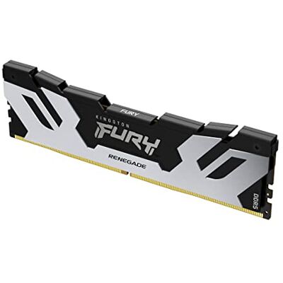 Kingston Renegade DDR5 Argento/Nero XMP 24GB 8800MT/s CL42 CUDIMM Memoria Gaming per Computer Modulo Singolo KF588CU42RS-24 Kingston Renegade DDR5 Argento/Nero XMP 24GB 8800MT/s CL42 CUDIMM Memoria Gaming per Computer Modulo Singolo KF588CU42RS-24