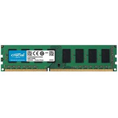Micron Crucial RAM CT51264BD160B 4GB DDR3 1600 MHz CL11 Memoria Desktop Verde Micron Crucial RAM CT51264BD160B 4GB DDR3 1600 MHz CL11 Memoria Desktop Verde