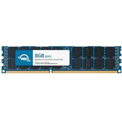 OWC 8,0 GB PC3-14900 1866 MHz DDR3 ECC-R SDRAM Kit di aggiornamento della memoria per Mac Pro 2013, registrazione ECC, (1866D3MPE8GB) OWC 8,0 GB PC3-14900 1866 MHz DDR3 ECC-R SDRAM Kit di aggiornamento della memoria per Mac Pro 2013, registrazione ECC, (1866D3MPE8GB)