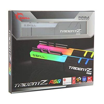 G.SKILL 16GB DDR4 TridentZ RGB 3200 MHz PC4-25600 CL16 1.35 v Dual Channel Kit (2x8GB) G.SKILL 16GB DDR4 TridentZ RGB 3200 MHz PC4-25600 CL16 1.35 v Dual Channel Kit (2x8GB)