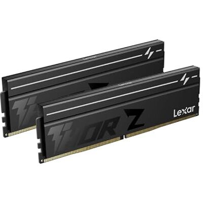 Lexar THOR Z Series OC RAM DDR5 32GB Kit (2x16GB) 6000 MHz CL36, Memoria Desktop PC UDIMM DRAM 288-Pin, Memoria Computer da gioco DDR5 ad alte Prestazioni Supporto Intel XMP 3.0/AMD EXPO, AI, 1.4V Lexar THOR Z Series OC RAM DDR5 32GB Kit (2x16GB) 6000 MHz CL36, Memoria Desktop PC UDIMM DRAM 288-Pin, Memoria Computer da gioco DDR5 ad alte Prestazioni Supporto Intel XMP 3.0/AMD EXPO, AI, 1.4V