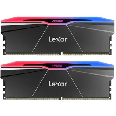 Lexar ARES Gen2 RGB RAM DDR5 32GB Kit (2x16GB) 6000MHz CL28, DRAM UDIMM 288-Pin Memoria Desktop, PC Memoria da gioco Supporta XMP 3.0, potenziata da SK hynix, CL28-36-36-68/1.4V Lexar ARES Gen2 RGB RAM DDR5 32GB Kit (2x16GB) 6000MHz CL28, DRAM UDIMM 288-Pin Memoria Desktop, PC Memoria da gioco Supporta XMP 3.0, potenziata da SK hynix, CL28-36-36-68/1.4V