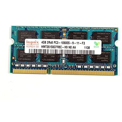 SK Hynix Hynix 4 GB PC3 – 10600 Memory 4 GB DDR3 1333 MHz RAM memoria ram – 4 GB, DDR3, 1333 MHz, 204 Pin SO-DIMM Laptop di archiviazione Module (, 1 X 4 GB) SK Hynix Hynix 4 GB PC3 – 10600 Memory 4 GB DDR3 1333 MHz RAM memoria ram – 4 GB, DDR3, 1333 MHz, 204 Pin SO-DIMM Laptop di archiviazione Module (, 1 X 4 GB)