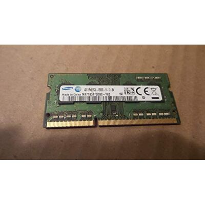 Samsung Memoria RAM da 4GB (1 x 4GB), DDR3 SO-DIMM 1600MHz Samsung Memoria RAM da 4GB (1 x 4GB), DDR3 SO-DIMM 1600MHz