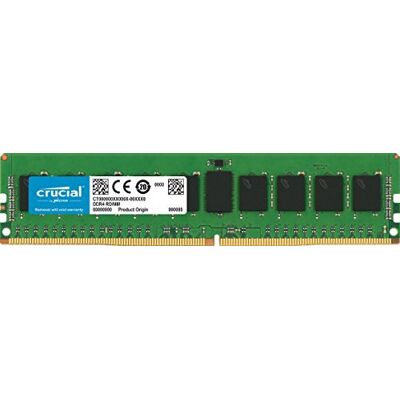 Crucial 8GB DDR4-2666 RDIMM memoria 2666 MHz Data Integrity Check (verifica integrità dati) Crucial 8GB DDR4-2666 RDIMM memoria 2666 MHz Data Integrity Check (verifica integrità dati)