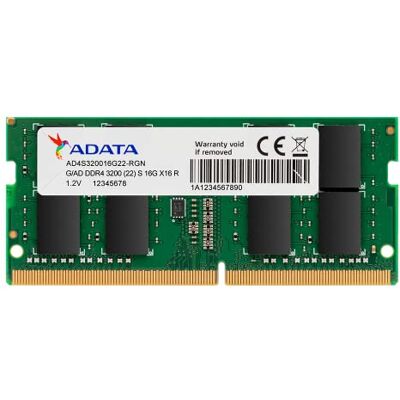 ADATA Premier Memoria SODIMM DDR4 da 8 GB, 3200 MHz (PC4-25600) CL22, 1024 x 8 ADATA Premier Memoria SODIMM DDR4 da 8 GB, 3200 MHz (PC4-25600) CL22, 1024 x 8
