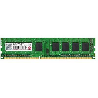 Transcend JM1600KLH-4G, 4 GB DDR3, 1600 Mhz, U-DIMM, 1Rx8 1.5 V Transcend JM1600KLH-4G, 4 GB DDR3, 1600 Mhz, U-DIMM, 1Rx8 1.5 V