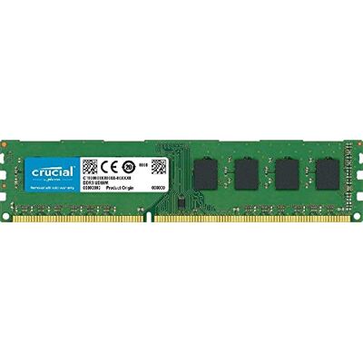 Crucial CT102464BD160B Memoria da 8 GB (DDR3L, 1600 MT/s, PC3L-12800, DIMM, 240-Pin) Crucial CT102464BD160B Memoria da 8 GB (DDR3L, 1600 MT/s, PC3L-12800, DIMM, 240-Pin)