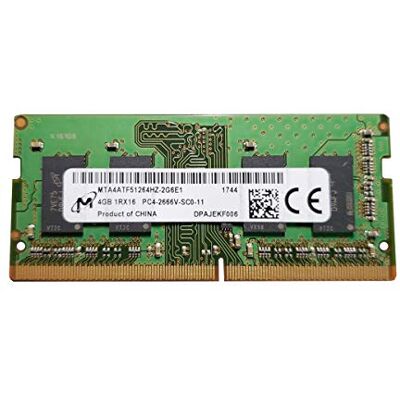 Micron MTA4ATF51264HZ-2G6E1 4 GB DDR4 Unbuffered, Non-ECC RAM Module Multicolore Micron MTA4ATF51264HZ-2G6E1 4 GB DDR4 Unbuffered, Non-ECC RAM Module Multicolore