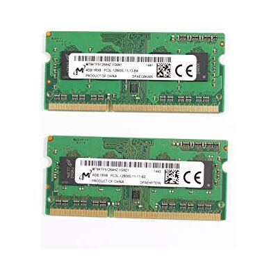 Micron 4GB DDR3L 4GB DDR3L 1600MHz memoria Micron 4GB DDR3L 4GB DDR3L 1600MHz memoria