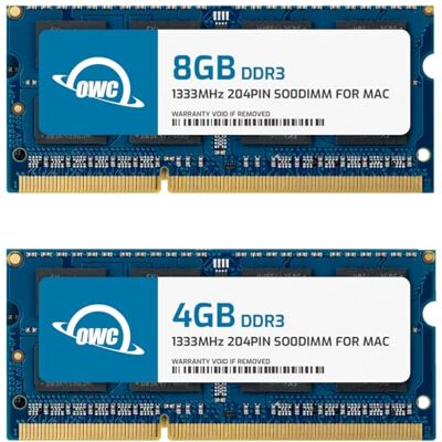 OWC 1333DDR3S12S memoria 12 GB DDR3 1333 MHz OWC 1333DDR3S12S memoria 12 GB DDR3 1333 MHz