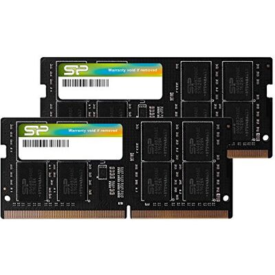 Silicon Power Memoria DDR4 da 32 GB (16 GBx2), 2666 MHz, 260 Pin, CL19, 1,2 V, SODIMM, Compatibile con Piattaforme Intel Skylake-X/schede Madri CPU Kaby Lake-X Silicon Power Memoria DDR4 da 32 GB (16 GBx2), 2666 MHz, 260 Pin, CL19, 1,2 V, SODIMM, Compatibile con Piattaforme Intel Skylake-X/schede Madri CPU Kaby Lake-X