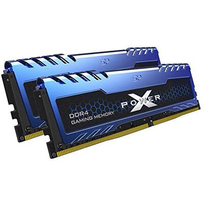 Silicon Power SP 16 GB (8 GBx2) XPOWER Turbine Gaming DDR4 3200 MHz (PC4 25600) 288 Pin CL16 1,35 V UDIMM Desktop Memory Module Bassa Tensione Silicon Power SP 16 GB (8 GBx2) XPOWER Turbine Gaming DDR4 3200 MHz (PC4 25600) 288 Pin CL16 1,35 V UDIMM Desktop Memory Module Bassa Tensione