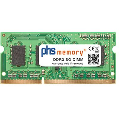 PHS-memory X72F-TY134V 2GB RAM DDR3 - Memoria RAM PHS-memory X72F-TY134V 2GB RAM DDR3 - Memoria RAM