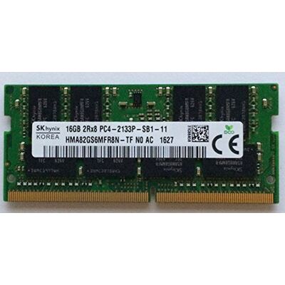SK Hynix Memoria da 16 GB PC4-2133P 2Rx8 DDR4 2133 MHz SO-DIMM per computer portatile, HMA82GS6MFR8N-TF SK Hynix Memoria da 16 GB PC4-2133P 2Rx8 DDR4 2133 MHz SO-DIMM per computer portatile, HMA82GS6MFR8N-TF