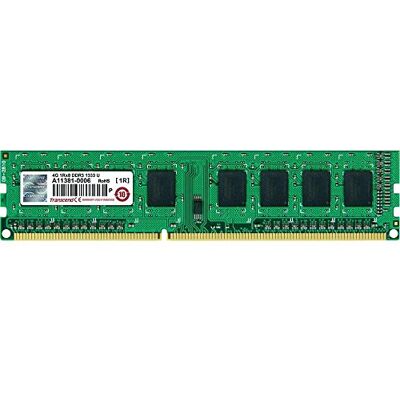 Transcend JM1333KLH-4G, 4 GB DDR3, 1333 Mhz, U-DIMM, 1Rx8 1.5 V Transcend JM1333KLH-4G, 4 GB DDR3, 1333 Mhz, U-DIMM, 1Rx8 1.5 V
