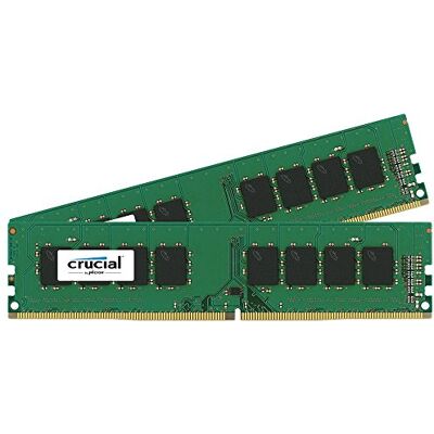 Crucial 8GB Kit (4GBx2) DDR4 2133 MT/s (PC4-17000) SR x8 DIMM 288-Pin CT2K4G4DFS8213 Crucial 8GB Kit (4GBx2) DDR4 2133 MT/s (PC4-17000) SR x8 DIMM 288-Pin CT2K4G4DFS8213
