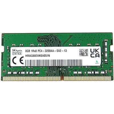 SK Hynix Memoria RAM da 8GB SODIMM DDR4 3200MHz PC4 1Rx16 HMAG68EXNSA051N OEM BULK SK Hynix Memoria RAM da 8GB SODIMM DDR4 3200MHz PC4 1Rx16 HMAG68EXNSA051N OEM BULK
