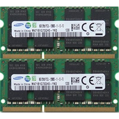 Samsung RAM Memory Upgrade DDR3 PC3 12800, 1600 MHz, 204 PIN, SODIMM per Apple MacBook Pro 2012, iMac 2012, e Mac Mini (kit da 16 GB (2 x 8 GB)) Samsung RAM Memory Upgrade DDR3 PC3 12800, 1600 MHz, 204 PIN, SODIMM per Apple MacBook Pro 2012, iMac 2012, e Mac Mini (kit da 16 GB (2 x 8 GB))