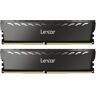 Lexar THOR RAM DDR4 16GB Kit (8GB x 2) 3200 MHz, DRAM 288-Pin UDIMM PC Memoria, XMP 2.0 di alte Prestazioni per PC/Computer, CL16-18-18-38, 1.35V (LD4BU008G-R3200GDXG)