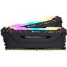 Corsair Vengeance RGB PRO Kit di Memoria Illuminato RGB LED Entusiasta 16 GB (2x8 GB), DDR4 3200 MHz, C14 XMP 2.0, Nero