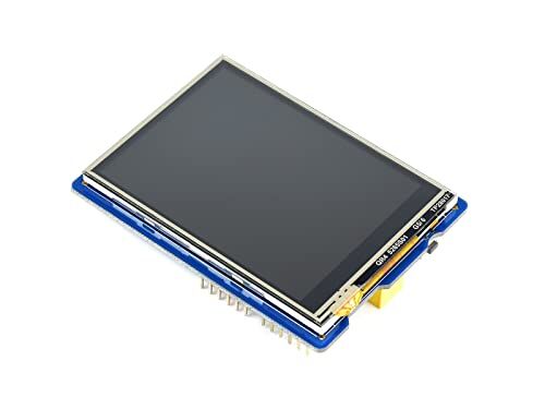 Waveshare 2.8inch TFT LCD, Resistive Touch Screen, 320x240 Resolution, Compatible with Leonardo/NUCLEO/XNUCLEO Development Boards