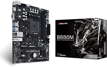 Biostar PLACA BASE  B550MH B550 S.AM4 ATX GLAN 4XDDR4 M.2 HDMI VGA