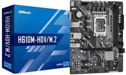 ASRock PLACA BASE   LGA1700 2X DDR4 DIMM HDMI DP 1XPCIE 4.0 X16 2XPCIE 3.0 X1