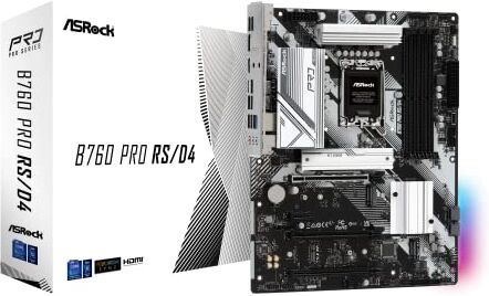 ASRock B760 Pro RS/D4 Intel B760 LGA 1700 ATX