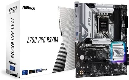 ASRock Z790 Pro RS/D4 Intel Z790 LGA 1700 ATX