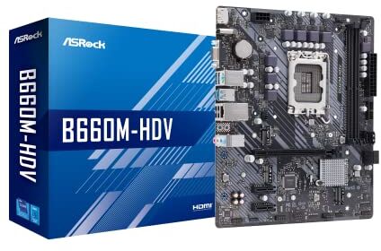 ASRock PLACA BASE   LGA1700 2X DDR4 DIMM HDMI DP D-SUB 1XPCIE 4.0 X16 2XPCIE 3.0 X1