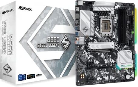 ASRock B660 Steel Legend Intel B660 LGA 1700 ATX