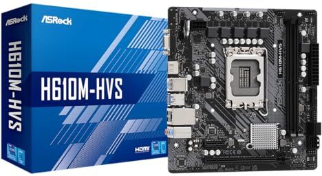 ASRock H610M-HVS Intel H610 LGA 1700 micro ATX