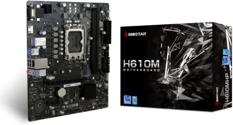 Biostar Scheda madre H610MHP (H610, S1700, mATX, Intel)