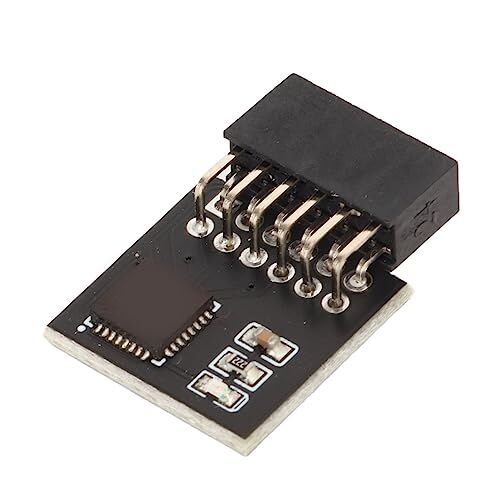Bewinner Modulo TPM 2.0 12 Pin, Modulo TPM SPI 12 Pin per Memoria DDR4 della Scheda Madre MSI, Componenti di Sistema del Modulo TPM Stabile, Scheda Madre del Modulo TPM 2.0