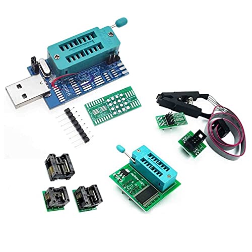 Sun Bios Board MX25L6405 W25Q64 USB Programmatore LCD Bruciatore CH341A Progammer per 24 25 Serie (Prog Full)