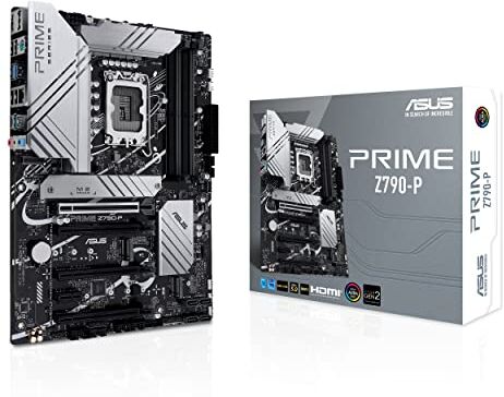 Asus PRIME Z790 PLUS (CSM) Scheda madre Intel Z790 LGA 1700 ATX, PCIe 5.0, 3 slot M.2, 14+1 DrMOS, DDR5, Realtek 2.5 Gb LAN, HDMI, USB 3.2 Gen 2 Type-C, Thunderbolt USB4, Aura Sync