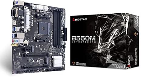 Biostar PLACA BASE  B550 AM4 MATX AMD