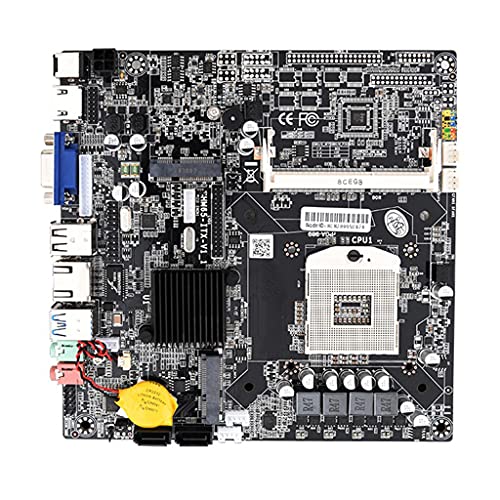 GHBOTTOM Industrieplatine Hm65 High Speed ​​SATA 3.0 Motherboard DDR3 Momory Slot 8G Industrieplatine mit Kühlkörper Mini Itx Motherboard