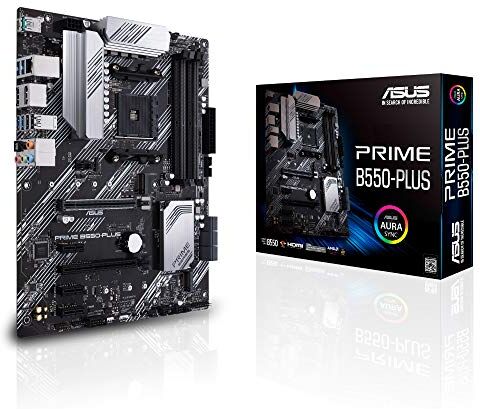 Asus 90MB14U0-M0EAY0 Prime B550-PLUS Socket (PC) AM4 Fattore di forma (dettagli) ATX Chipset scheda madre AMD