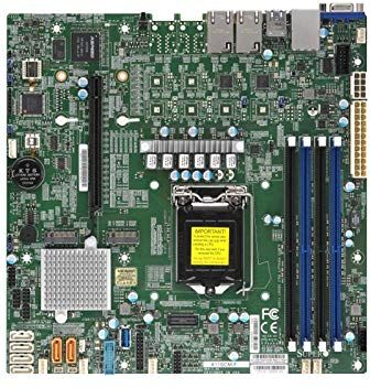 Supermicro Scheda madre X11SCM-F Bulk Pack – Scheda madre – Intel Socket 1151 (Core i)