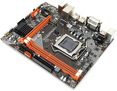 PUSOKEI Scheda Madre Desktop, chipset Principale Intel B75, Memoria DDR3 1600/1333/1066 MHz, CPU LGA 1155, Slot di Memoria 2 * DDR3, Slot Grafico 1 * PCI-EX16, interfaccia I/O, 1155Pin