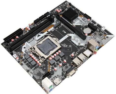 Bewinner Scheda Madre per Computer B365, Scheda Madre LGA 1151 ATX con DDR4 a Doppio Canale, Supporto NVME M.2, Scheda Madre Desktop con Slot HDMI VGA PCI E 16X Gen 3.0