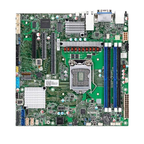Generic Scheda madre server S5560 S5560GM2NRE-2T-HE per TYAN C256 LGA1200 DDR4 USB3.2 Supporto E-2300 11a generazione M-ATX