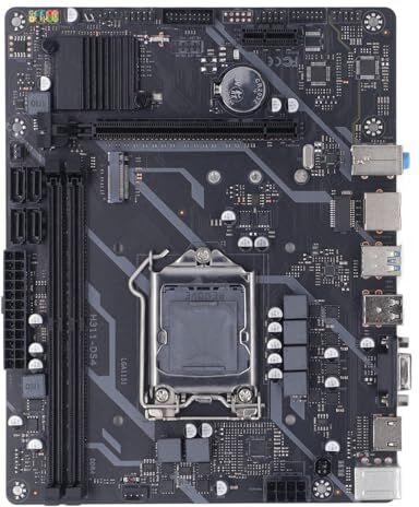 Generic Scheda Madre da Gioco, Scheda Madre per Computer a Doppio Canale DDR4 stabilità Elettrica LGA1151 CPU Interfaccia USB 3.0 per Computer Desktop